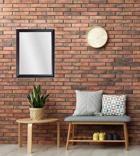 Liberta Frame Като Огледало за Стена с Черен Дърво Рамка 80x60см 1бр