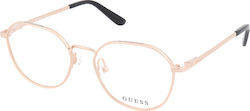 Guess Metal Eyeglass Frame Pink GU2724 028