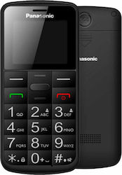 Panasonic KX-TU110 Dual SIM Κινητό με Κουμπιά για Ηλικιωμένους Μαύρο