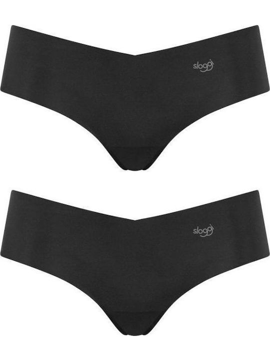Sloggi Zero Hipster Γυναικεία String 2Pack χωρί...