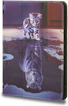 Little Tiger Flip Cover Δερματίνης Πολύχρωμο (Universal 9-10.1")