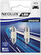 Neolux Λάμπες Αυτοκινήτου & Μοτοσυκλέτας Led C5W LED 6000K Ψυχρό Λευκό 12V 0.5W 2τμχ