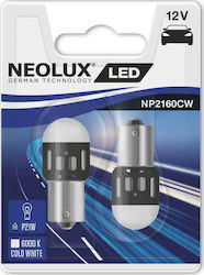 Neolux Lampen P21W-BA15S-1156 LED Kaltes Weiß 2Stück