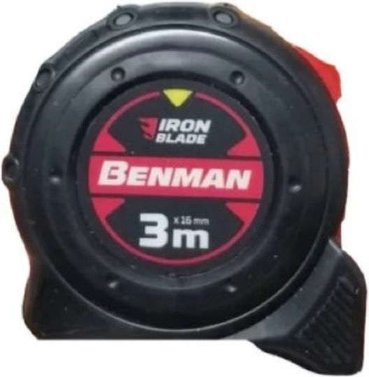 Benman Μετροταινία με Αυτόματη Επαναφορά 16mm x 3m