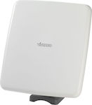 Vivanco Outdoor Antenna 48dB Outdoor TV Antenna (with power supply) White Connection via Coaxial Cable