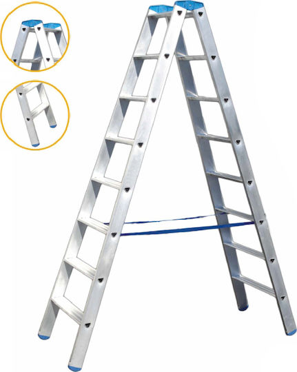 Palbest Ultra Plus Doppelter Kombinationsleiter Aluminium