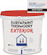 Nanophos SurfaPaint ThermoDry Exterior Πλαστικό Χρώμα Ακρυλικό Θερμομονωτικό για Εξωτερική Χρήση 10lt