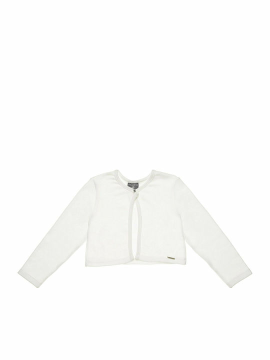 Alouette Kids Bolero Jacket White