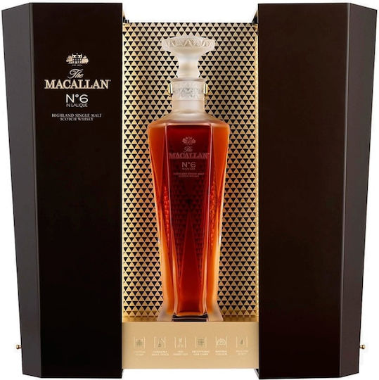 No 6 Lalique Decanter Single Malt Ουίσκι Σκωτίας 43% 700ml