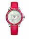Thomas Sabo Ceas Barbat 44mm Cu Baterie cu Curea din Piele Roz