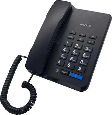 Alfatel 1310 Office Corded Phone Black