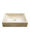 Bati Bali Ranya Countertop Sink Stone 50x35x12cm Beige