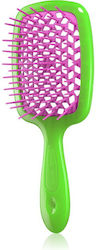 Janeke Superbrush Βούρτσα Μαλλιών Green