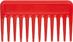 Eurostil Comb Hair for Detangling Red 10cm