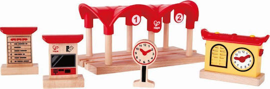 Hape Миниатюрна играчка Record Listen & Light Railway Station за 3+ Години