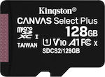 Kingston Canvas Select Plus microSDXC 128GB Class 10 U1 V10 A1 UHS-I