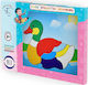 Ξύλινο Παιδικό Puzzle Σφηνώματα Ξύλινο Puzzle Πάπια για 2+ Ετών 11pcs Anelixi