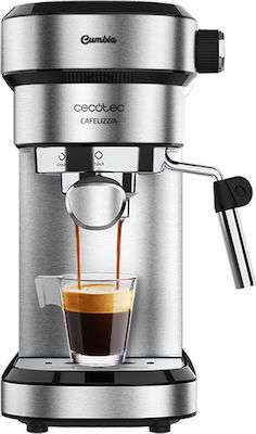 Cecotec Cafelizzia 790 Μηχανή Espresso 1350W Πίεσης 20bar Ασημί