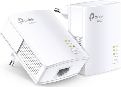 TP-LINK TL-PA7017 Kit v1 Powerline Double Wired and Gigabit Ethernet Port