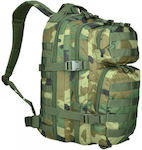 Woodland Molle Tactical Military Backpack Backpack made of Polyester Woodland 25lt