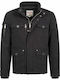 Lonsdale Ash Vale Men's Winter Jacket Black