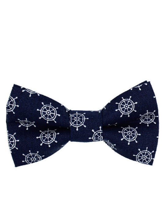Nautical design bow tie 0 to 12 months