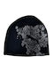 Beanie Beanie Knitted in Black color
