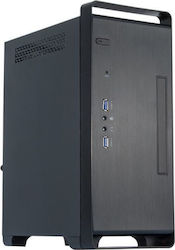 Chieftec BT-06B-250VS Mini Tower Computer Case Black