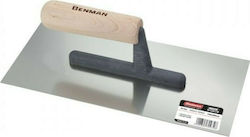 Benman Tile Spatula Inox Serrated 280x130mm wit...