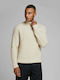 Jack & Jones Herren Langarm-Pullover Rollkragen Beige