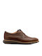 Damiani Men's Anatomic Leather Casual Shoes Brown