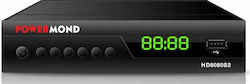 Satellite Decoder Powermond HD8080S2 HD (720p) DVB-S / DVB-S2 Receiver PVR Functionality Black