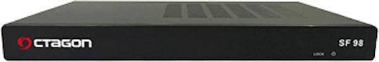 Octagon Decodor Satelit SF98 E2 09046 Full HD (1080p) DVB-S / DVB-S2 cu Funcție de Înregistrare PVR și Wi-Fi încorporat