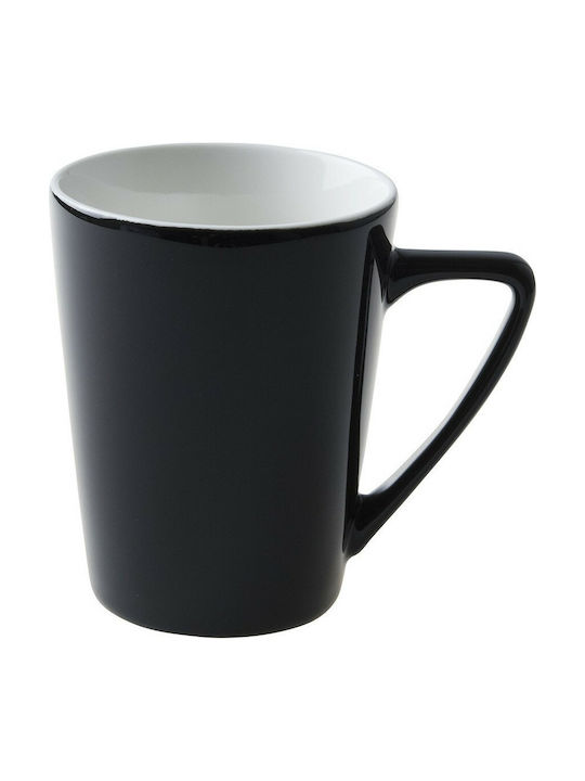 Dutch Rose Black Mat Porcelain Cup Black 310ml DR