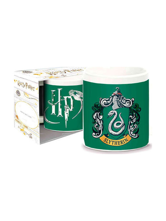 Gama Brands Slytherin Ceramic Cup Green