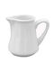 Art et Lumiere Porcelain Milk Jug White 70ml Milk Jug Serving White