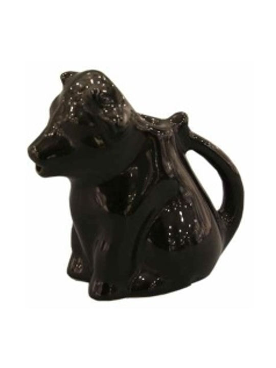 Art et Lumiere Porcelain Milk Jug Black 40ml Milk Jug Serving Black