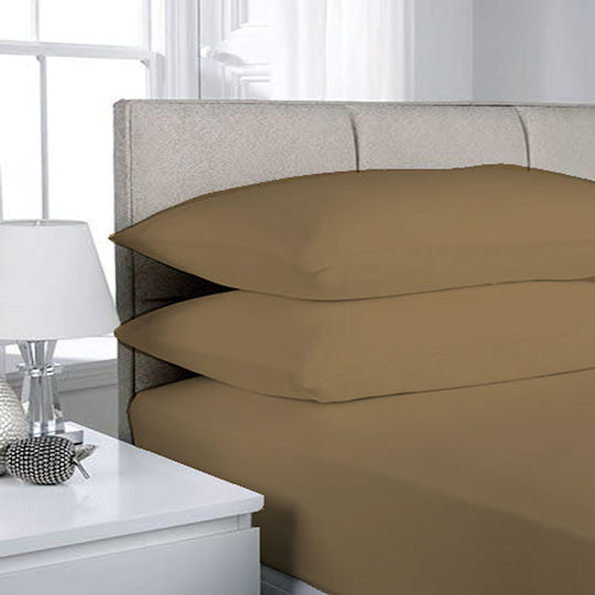 Le Blanc Чаршаф Единично 170x270см. Premium Бежов