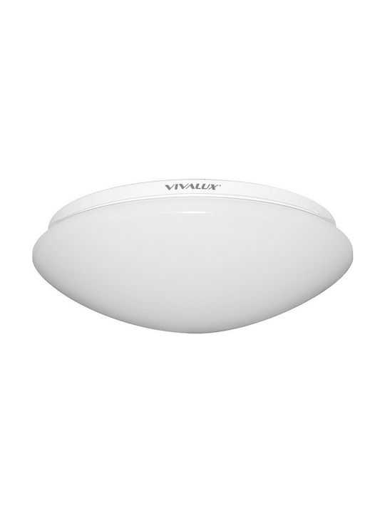 Vivalux Chiara Ceiling Mount Light White with Integrated LED