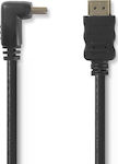 Nedis HDMI 1.4 Angle (90°) Cable HDMI male - HDMI male 1.5m Black