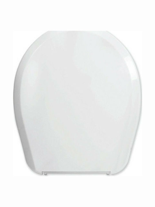 Karag Plastic Toilet Seat White Orchidea 42.7cm