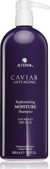 Alterna Caviar Anti-Aging Replenishing Moisture Shampoos Glättung & Glanz für Trocken Haare 1000ml