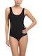 Lingerie Sleeveless String Bodysuit Black