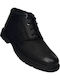 Canguro Men's Leather Boots Black