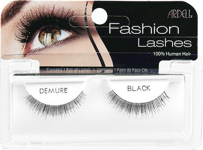 Ardell Wispies False Eyelashes in Black color Demure Black