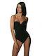 Lingerie Strapless Bodysuit Secret Sense Black