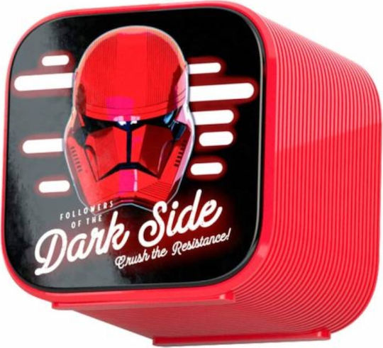 Tribe Star Wars Sith Trooper Bluetooth-Lautsprecher 3W mit Akkulaufzeit bis zu 4 Stunden Rot