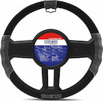 Sparco Car Steering Wheel Cover with Diameter 37-38cm Synthetic Black