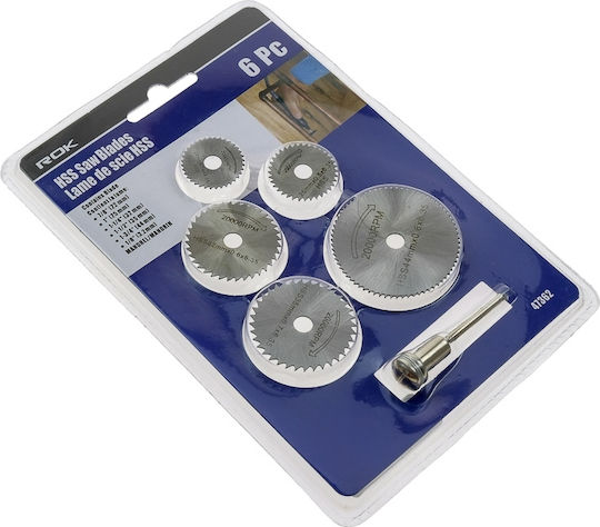 Korbi Set Precision Wood Discs Cutting Disc Wood Hole Diameter 44mm 5pcs