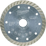 Milwaukee Δίσκος Διαμαντέ Slicer/Coarse Grater Disc Construction Materials 125mm 1pcs